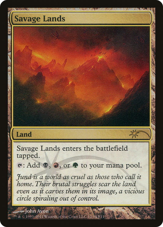 Savage Lands (FNM-012) (Foil)