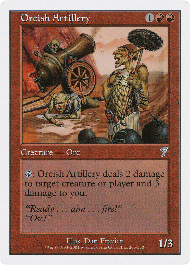 Orcish Artillery (7ED-205)