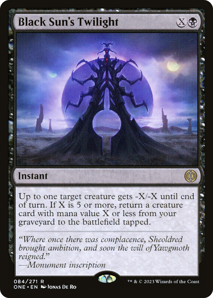 Black Sun's Twilight (ONE-084)