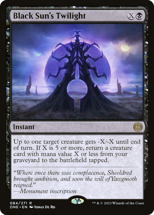Black Sun's Twilight (ONE-084)