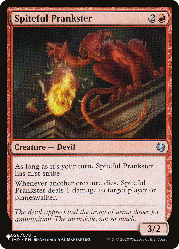 Spiteful Prankster (LIST-JMP-26)