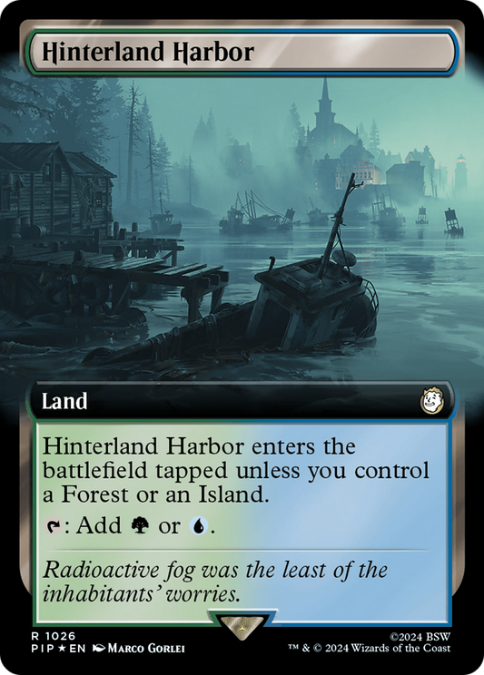 Hinterland Harbor (PIP-1026) (Extended Art) (Surge Foil)