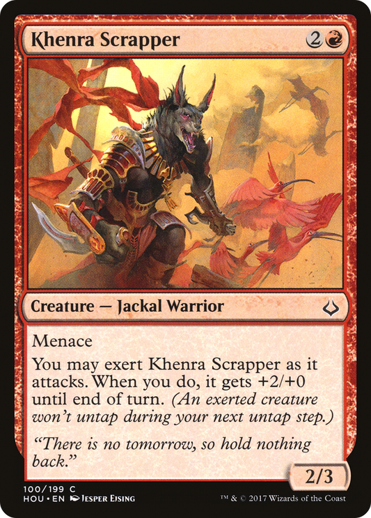 Khenra Scrapper (HOU-100) (Foil)