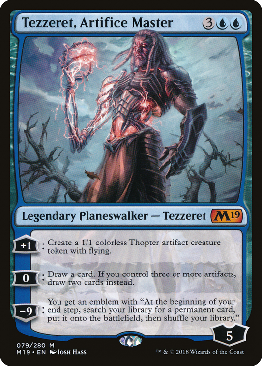 Tezzeret, Artifice Master (M19-079) (Foil)