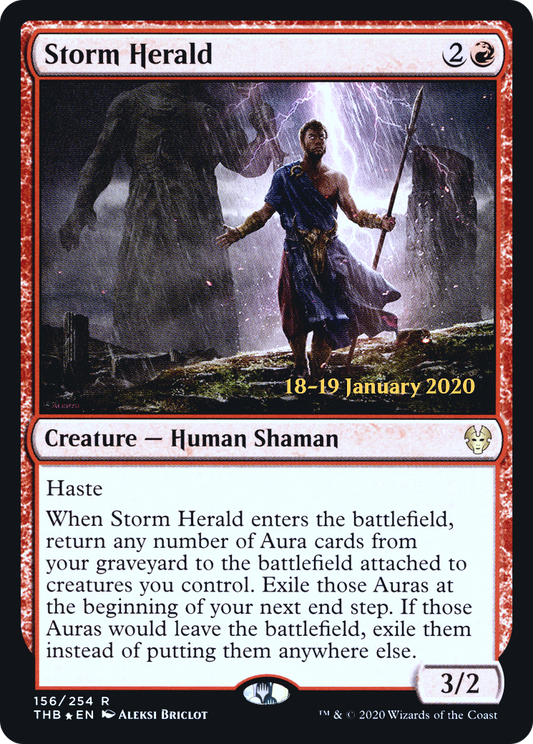 Storm Herald (PRE-156S) (Foil)