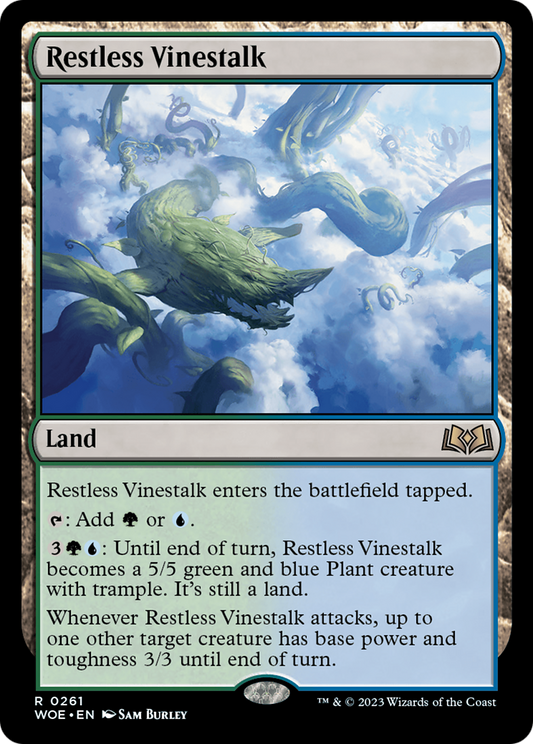 Restless Vinestalk (WOE-261) (Foil)