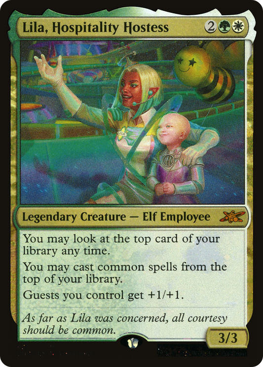 Lila, Hospitality Hostess (UNF-456) (Galaxy Foil)
