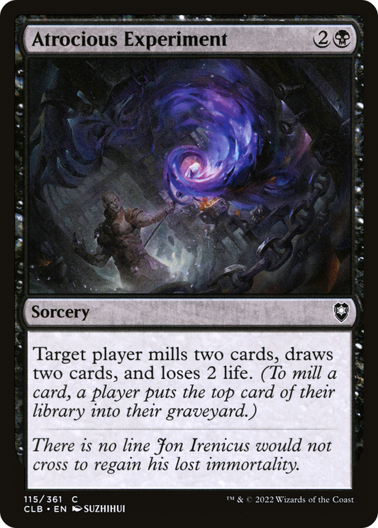 Atrocious Experiment (CLB-115)