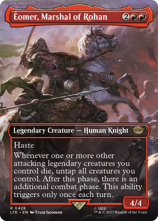 Éomer, Marshal of Rohan (LTR-428) (Borderless) (Foil)