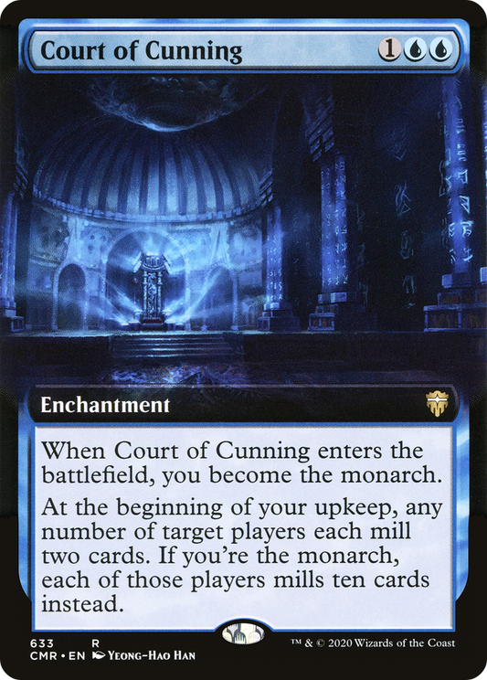 Court of Cunning (CMR-633) (Extended Art) (Foil)