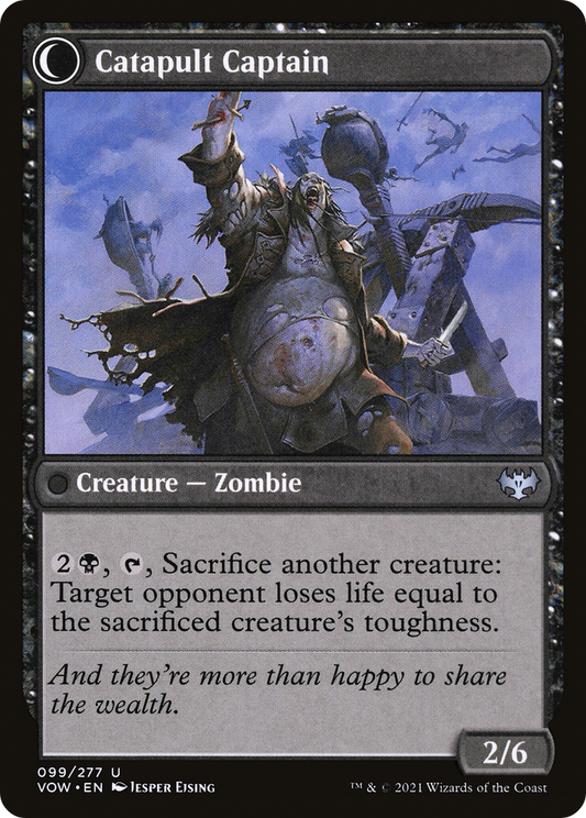 Catapult Fodder // Catapult Captain (VOW-099)