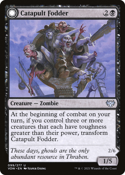 Catapult Fodder // Catapult Captain (VOW-099) (Foil)