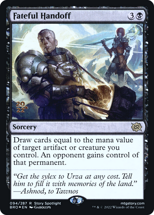 Fateful Handoff (PRE-94S) (Foil)
