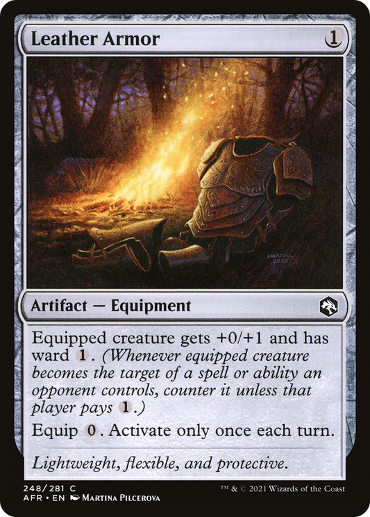 Leather Armor (AFR-248) (Foil)