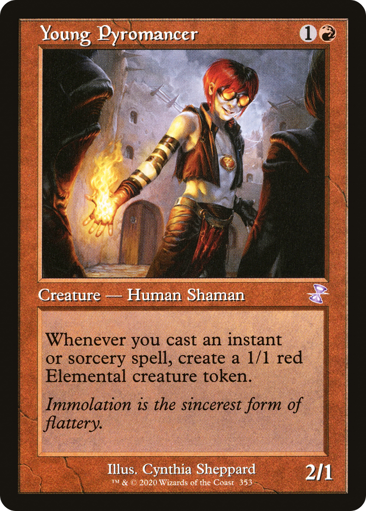 Young Pyromancer (TSR-353) (Foil)