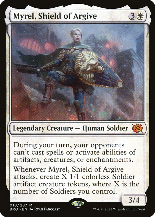 Myrel, Shield of Argive (BRO-018) (Foil)