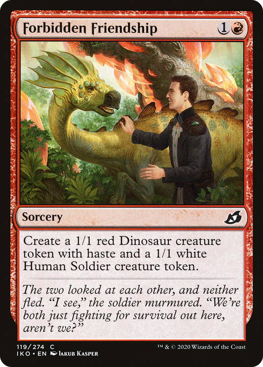 Forbidden Friendship (IKO-119) (Foil)