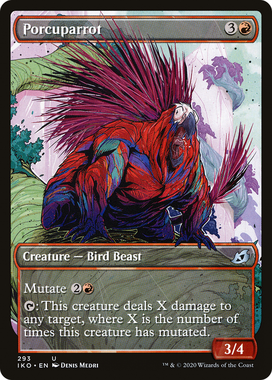 Porcuparrot (IKO-293) (Showcase) (Foil)