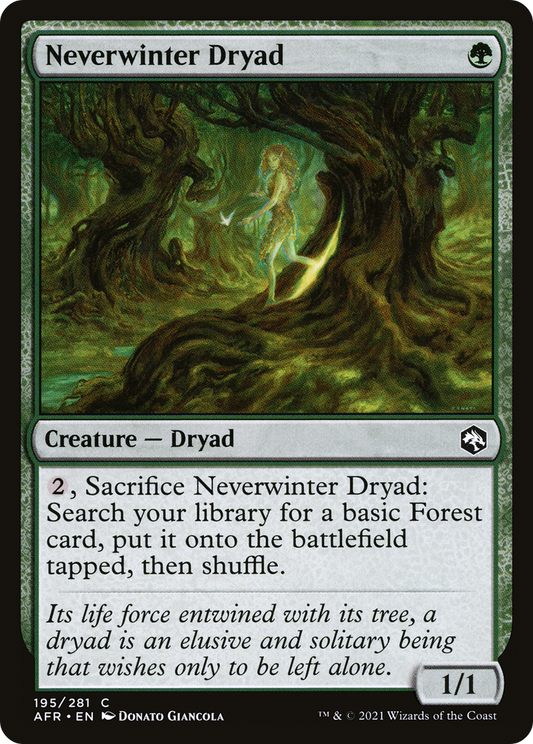 Neverwinter Dryad (AFR-195) (Foil)