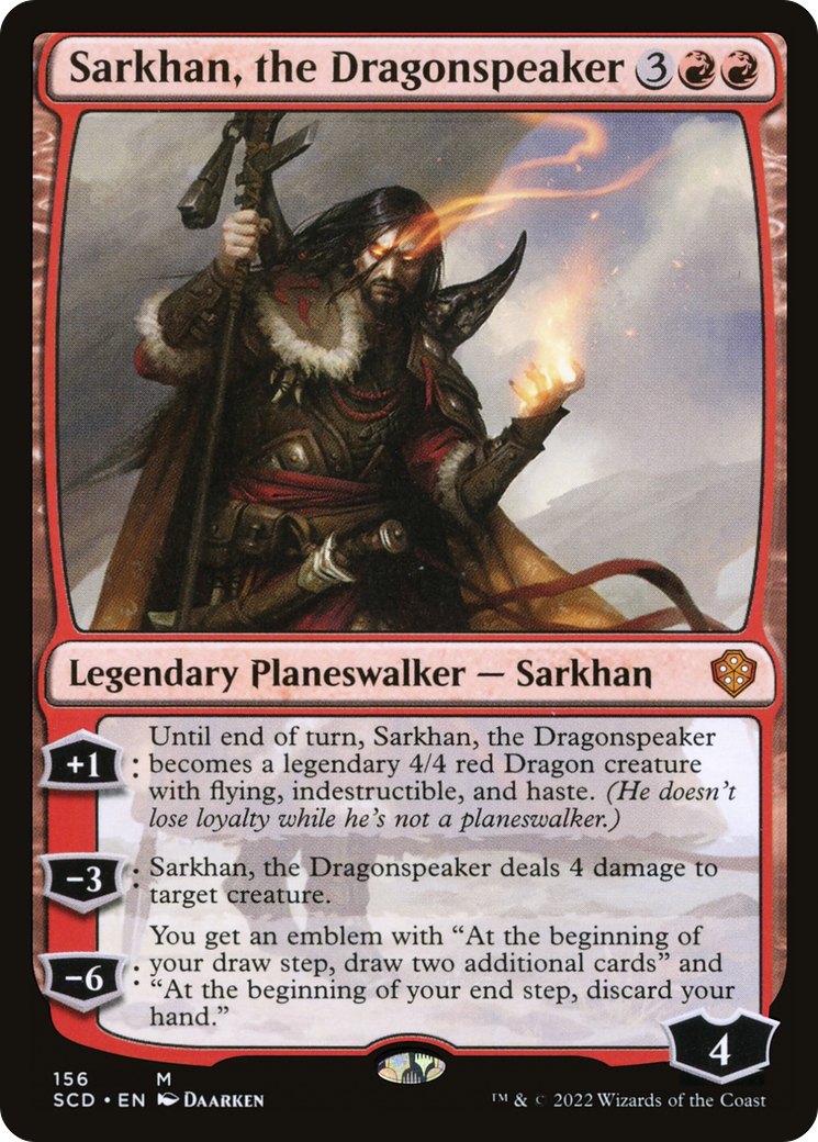 Sarkhan, the Dragonspeaker (SCD-156)