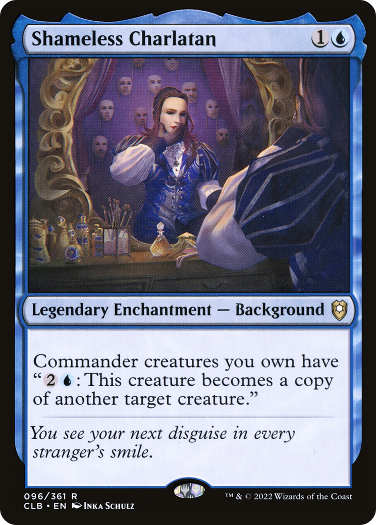 Shameless Charlatan (CLB-096) (Foil)