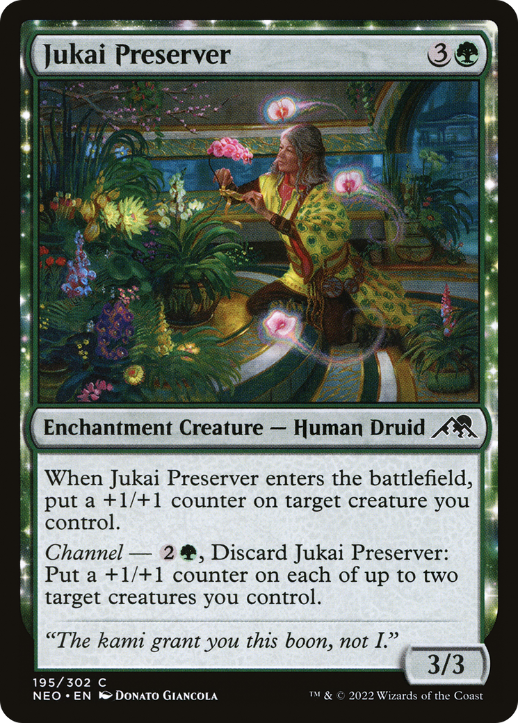 Jukai Preserver (NEO-195) (Foil)