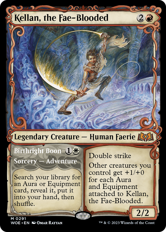 Kellan, the Fae-Blooded // Birthright Boon (WOE-291) (Showcase)