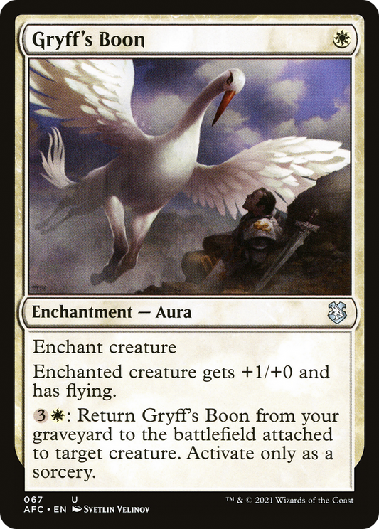 Gryff's Boon (AFC-067)