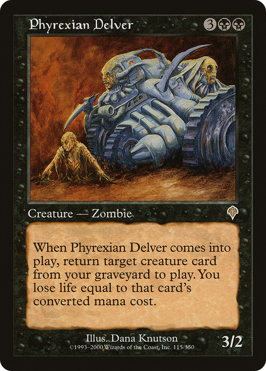 Phyrexian Delver (INV-115) (Foil)