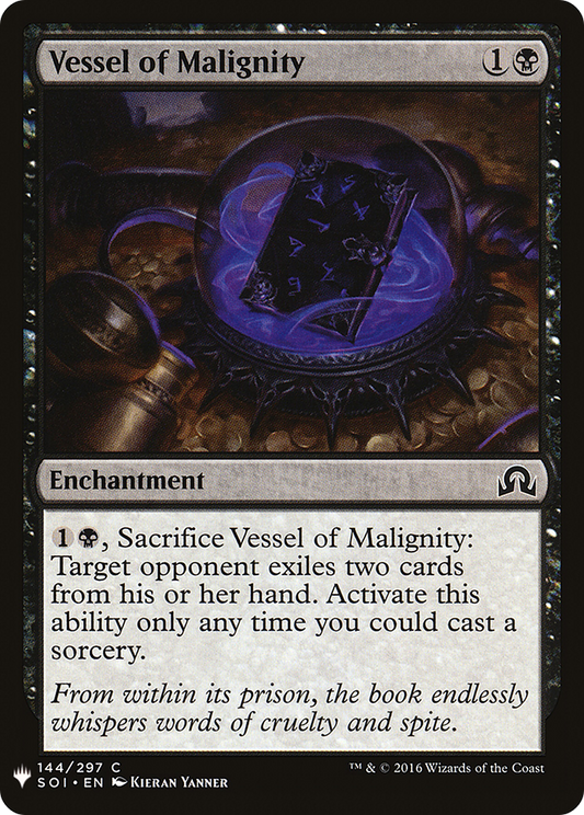 Vessel of Malignity (LIST-SOI-144)