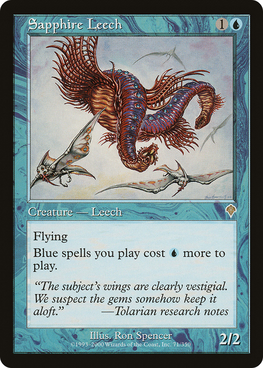 Sapphire Leech (INV-071) (Foil)