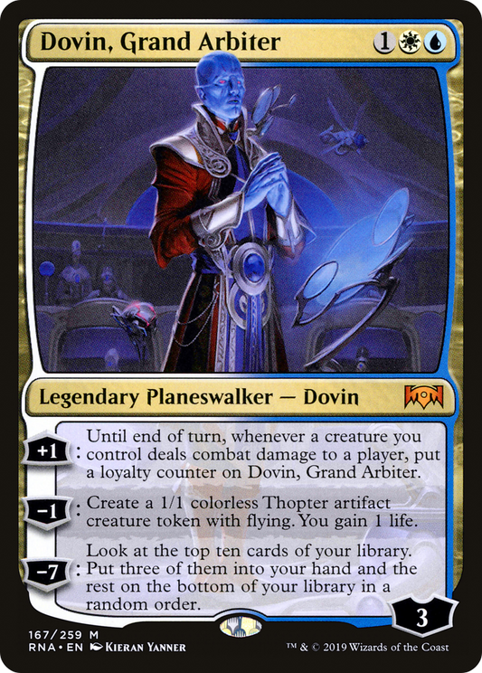 Dovin, Grand Arbiter (RNA-167) (Foil)
