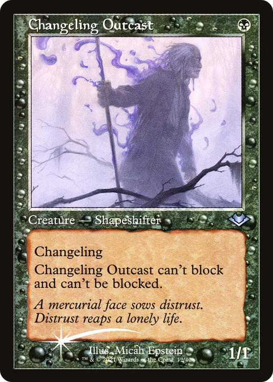 Changeling Outcast (MH1-012) (Etched Foil)