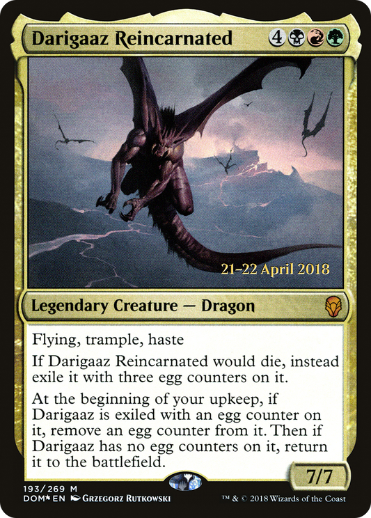 Darigaaz Reincarnated (PRE-193S) (Foil)