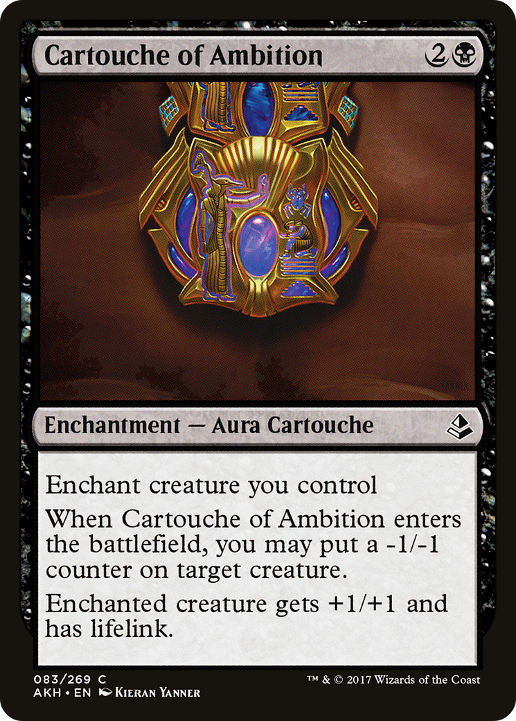 Cartouche of Ambition (AKH-083) (Foil)