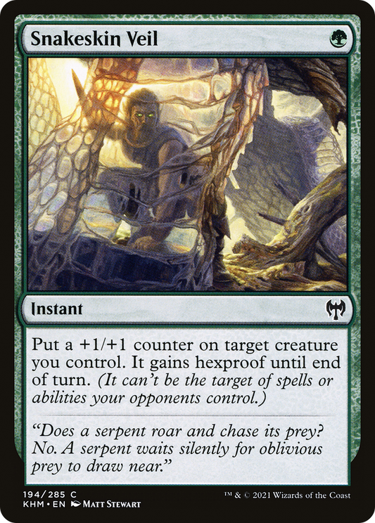 Snakeskin Veil (KHM-194) (Foil)