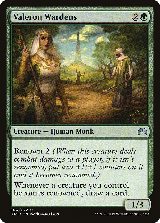 Valeron Wardens (ORI-203) (Foil)