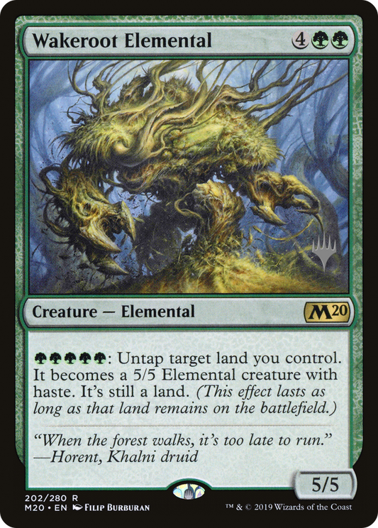 Wakeroot Elemental (PPM20-202P) (Foil)