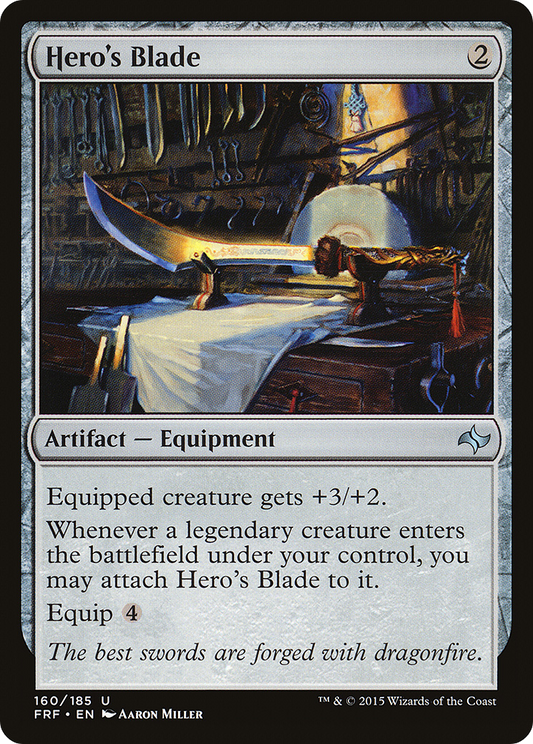 Hero's Blade (FRF-160) (Foil)