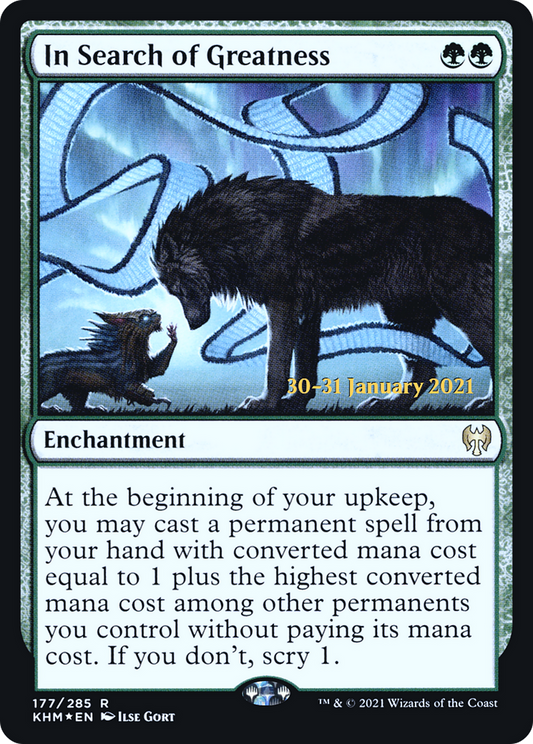 In Search of Greatness (PRE-177S) (Foil)