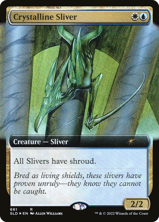 Crystalline Sliver (SLD-661) (Extended Art) (Foil)