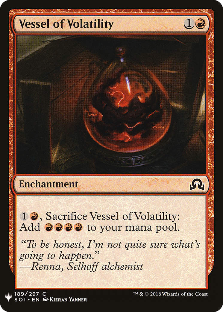 Vessel of Volatility (LIST-SOI-189)