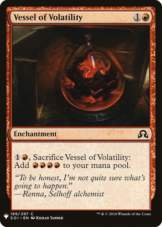Vessel of Volatility (LIST-SOI-189)