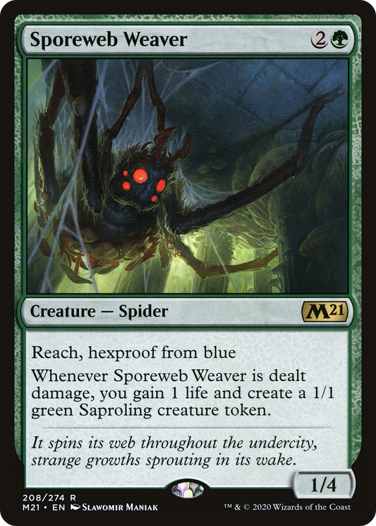 Sporeweb Weaver (M21-208) (Foil)
