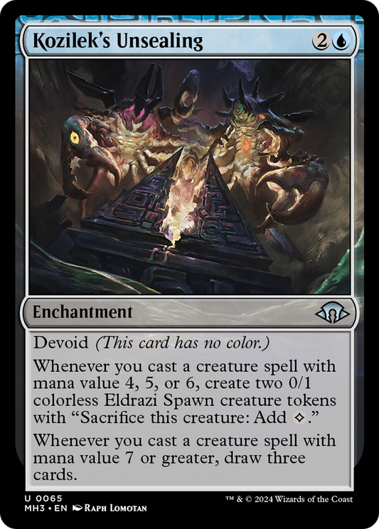 Kozilek's Unsealing (MH3-065)