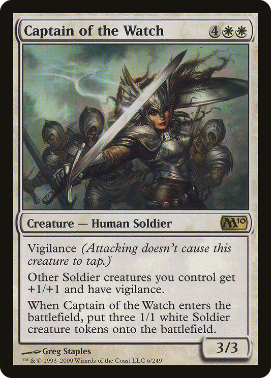 Captain of the Watch (M10-006) (Foil)