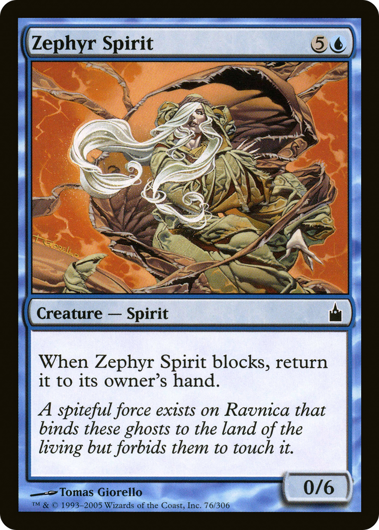 Zephyr Spirit (RAV-076) (Foil)