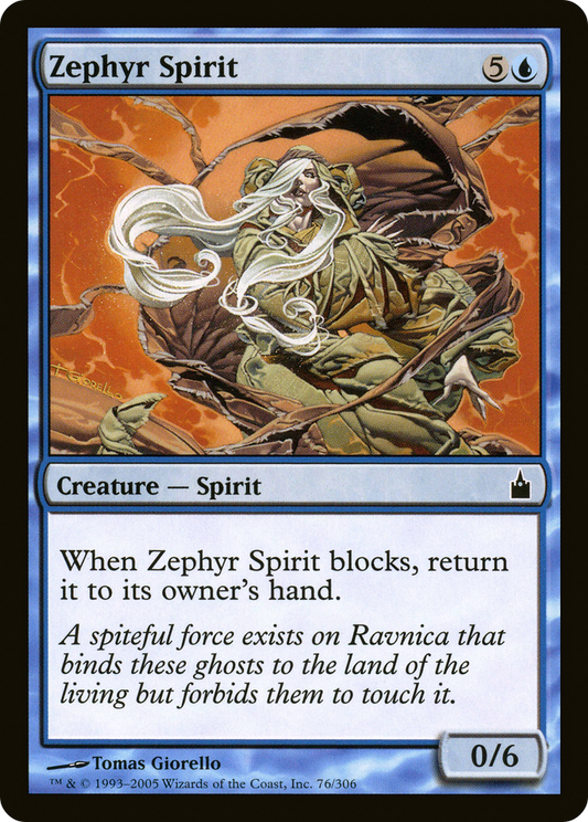 Zephyr Spirit (RAV-076) (Foil)