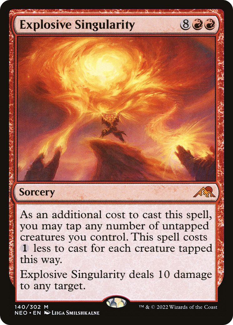 Explosive Singularity (NEO-140) (Foil)
