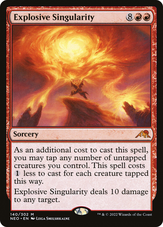 Explosive Singularity (NEO-140) (Foil)